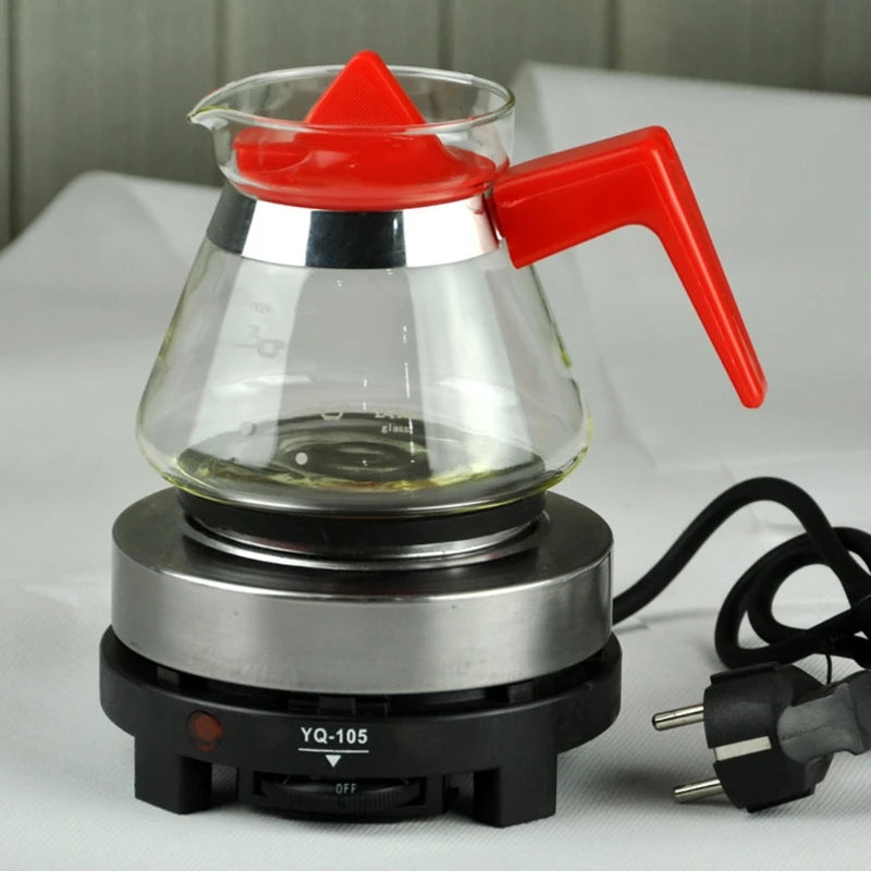 220V 500W Electric Mini Stove Hot Plate Multifunction Cooking Coffee Heater New N0PF
