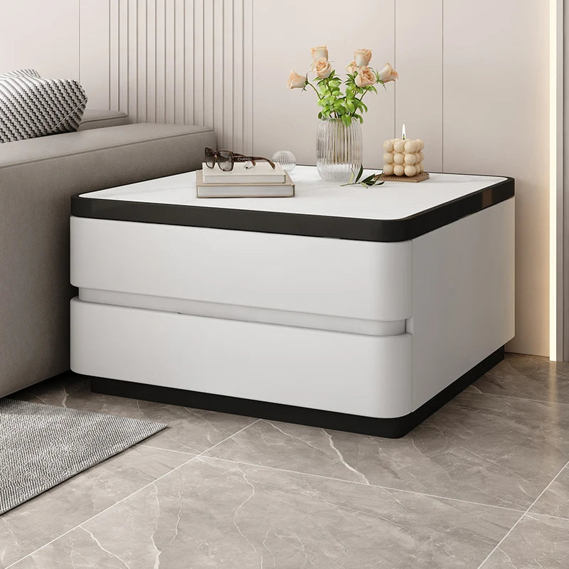 Design Minimalist Side Table Sofa Modern Elegant Unique Luxury Side Cabinets With Storage Mesita Auxiliar Furniture Living Room