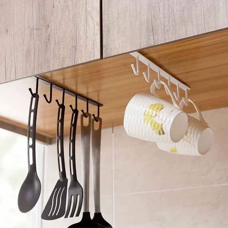Mug Holder,Coffee Cup Holder,Kitchen Utensil Storage Hook,Cabinet Storage Hook,Wall Mounted Home Storage Hooks for Kitchen