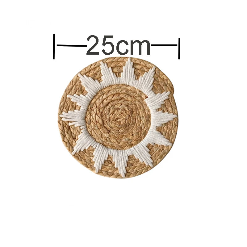 Straw Wall Decorations Wall Decorations Thatch Woven Wall Decorations Moroccan Style Decorations Bedside Hangings