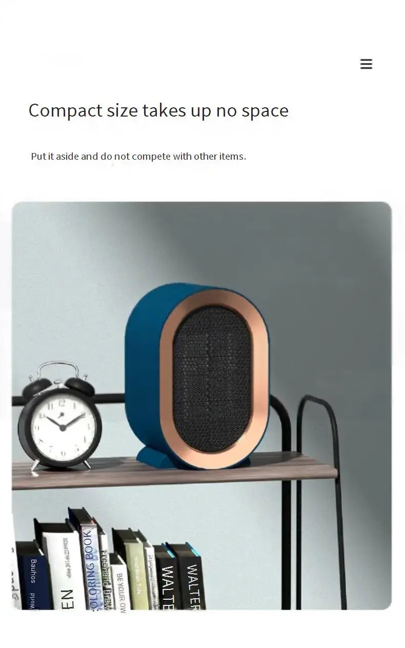 Heating Heater Household Warm Air Blower Small Electric Heater Portable Office Desktop Electric Heater