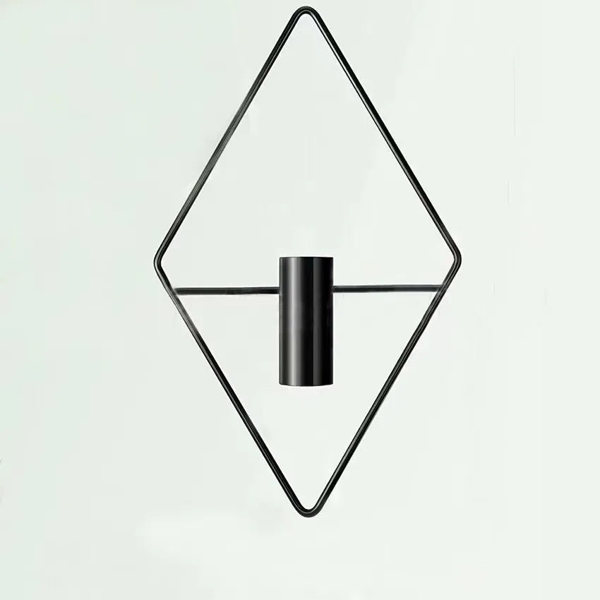 Wall Decoration Flower Vase Rack Iron Wall Hanging Creative Nordic Style Aesthetic Room Decor Living Room Decoration Gifts