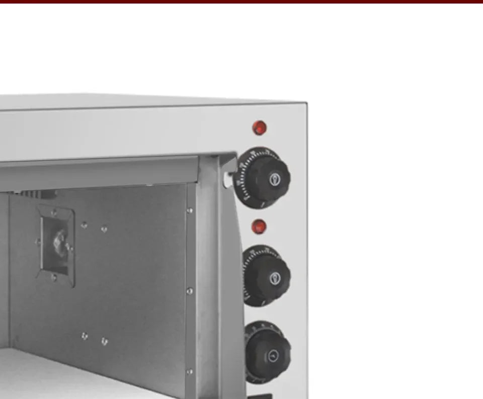 XEOLEO 13' Electric Pizza Oven 2500W Toaster Baker Oven Single Heighten Layer Baking Machine Commercial Baking Oven With Stone