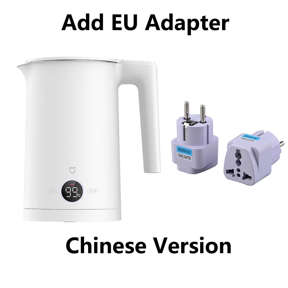 XIAOMI MIJIA Constant Temperature Electric Kettles P1, Quiet Edition LED Display Four Thermos Modes 220V Kettle Tea Coffee 1800W