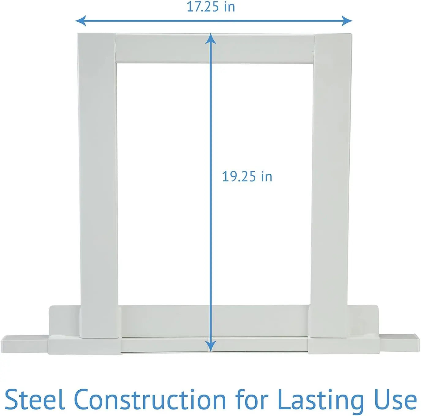 Air Conditioner Bracket - No Tools or Drilling Required - Heavy Duty Steel Holds 200 Pounds - Fits 19.25Hx17.25L Window