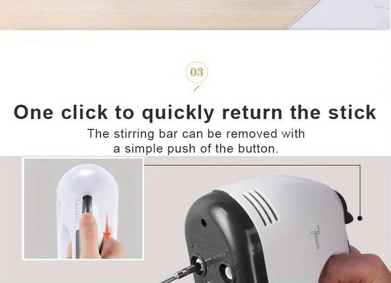 Electric Hand Mixer Kitchen Beater Spiral Whisk Stand Cake Baking Food Blender Egg Beater Cream Dough Hand Electric Mixer