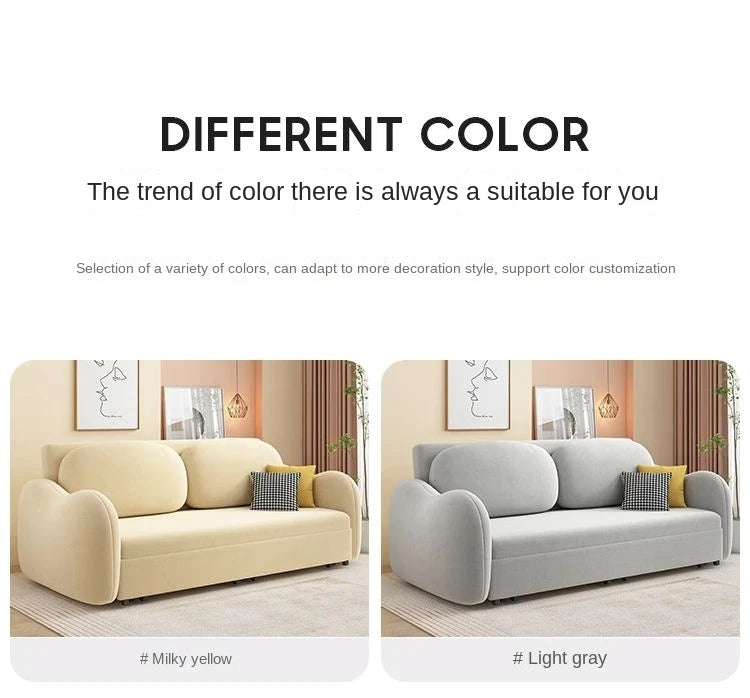 Economical Home Furniture Modern Design Living Room Multi-functional Foldable Sofa Bed