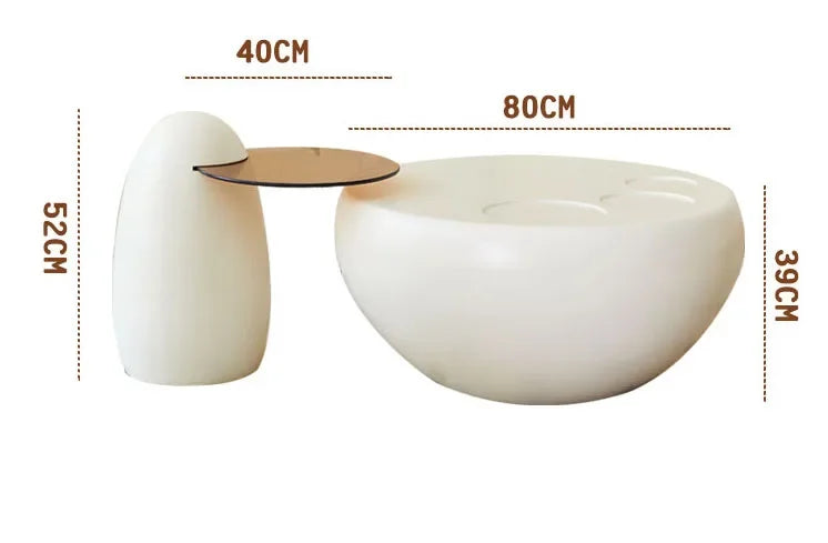 Living Room Unique Coffee Tables Cute Elegant White Classic Coffee Tables Round Nordic Muebles Para El Hogar Home Furniture
