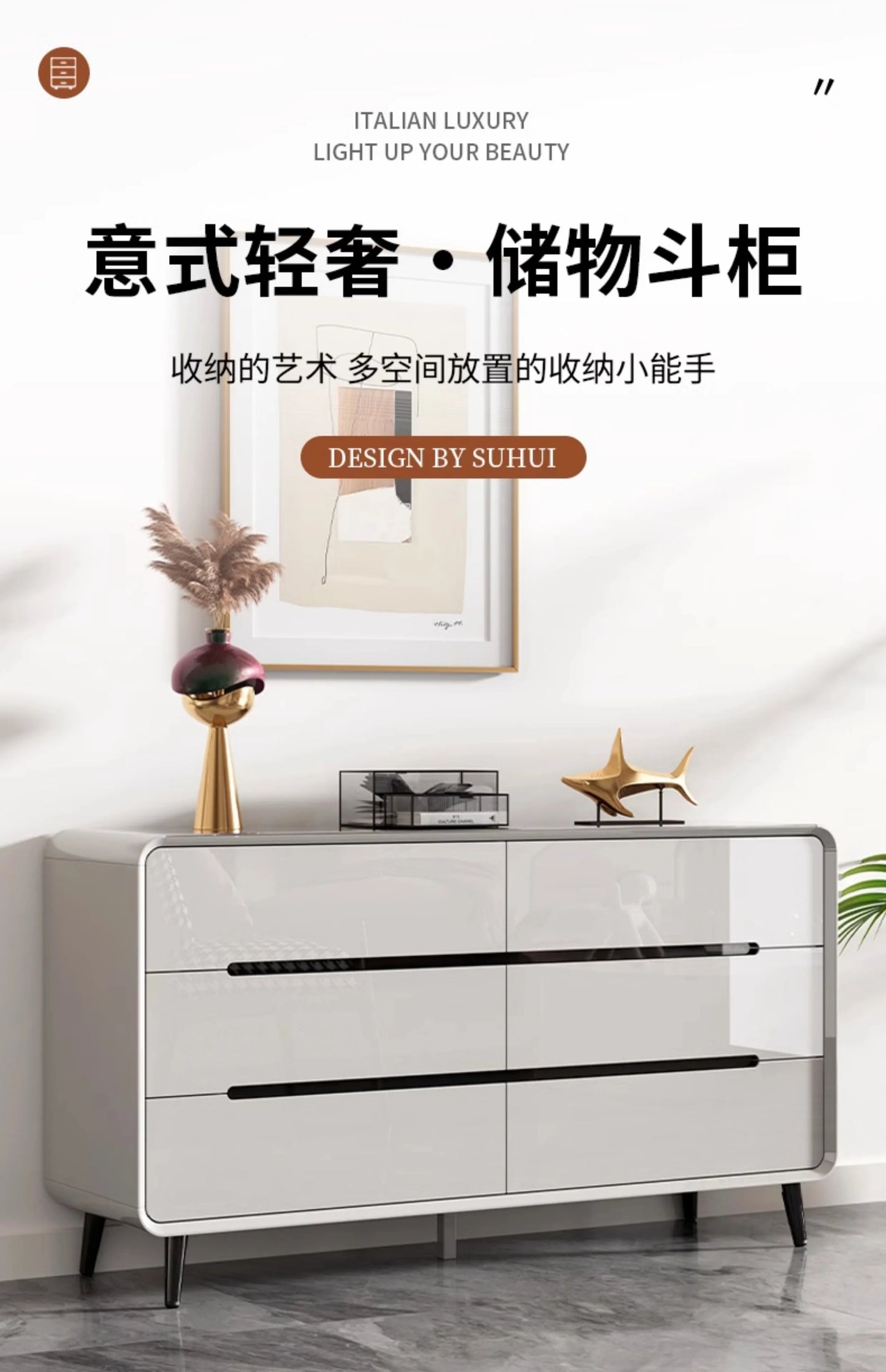 Vintage Trendy Cabinets Living Room Beauty Trendy Unique Elegant Display Cabinet Modern Nordic Vitrinas Expositor Home Furniture