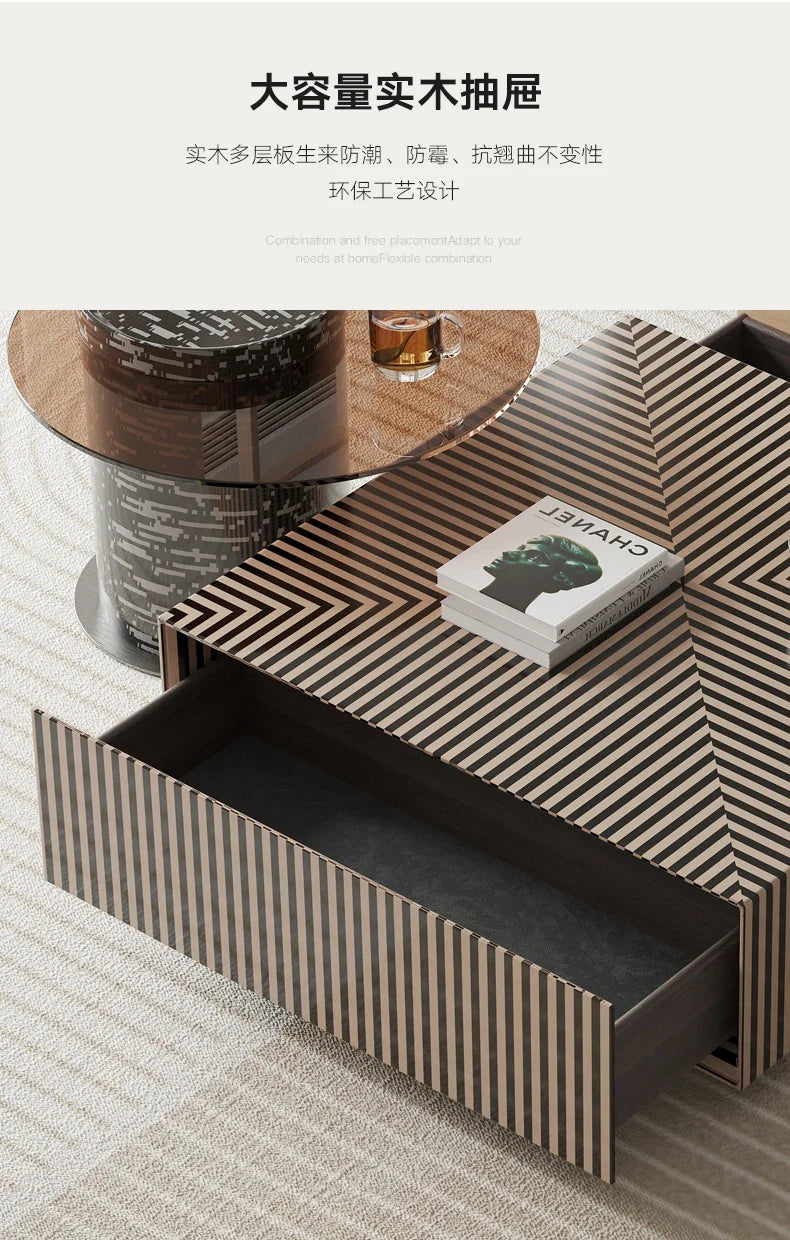 Designer Luxury Coffee Tables Living Room Magazine Organizer Nordic Gold Coffee Table Hallway Muebles De La Sala Home Furniture