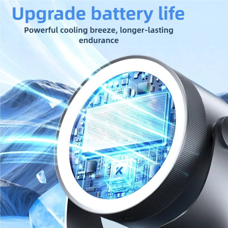 New Remote Control Smart Appliances 5000mAH touch screen remote control desktop high speed circulation fan style bladeless fan