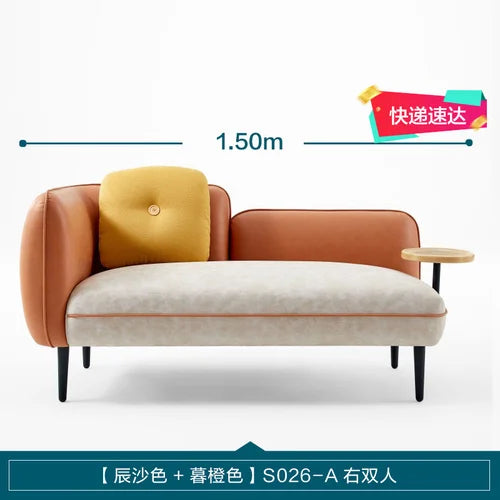 Designer Minimalist Sofa Lounge Luxury Elegant Elegant Modern Sofas Lazy Relaxing Sillas Para Sala De Estar Library Furniture
