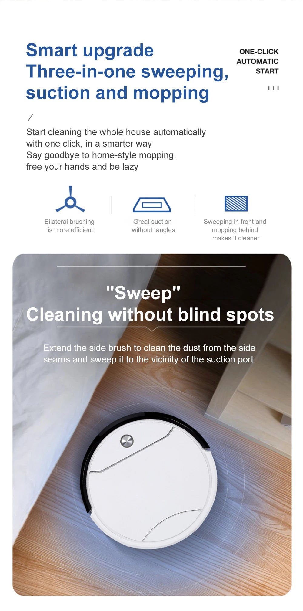 New Robot Vacuum Cleaner Automatic Charging Aspiration Drag Intelligent Home Appliance Sweeping Robot Planning Electric Sweeper