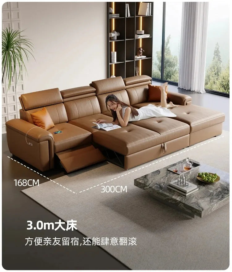 Large Brown Living Room Sofa Back Support Design Recliner Lounges Living Room Sofas Luxury Nordic Divano Adhd Home Furniture
