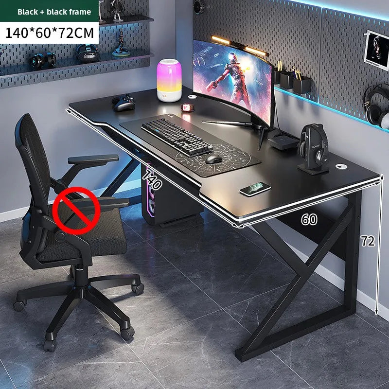 Computer desk Home desk Student learning writing desk Simple game e-sports table Workbench desk