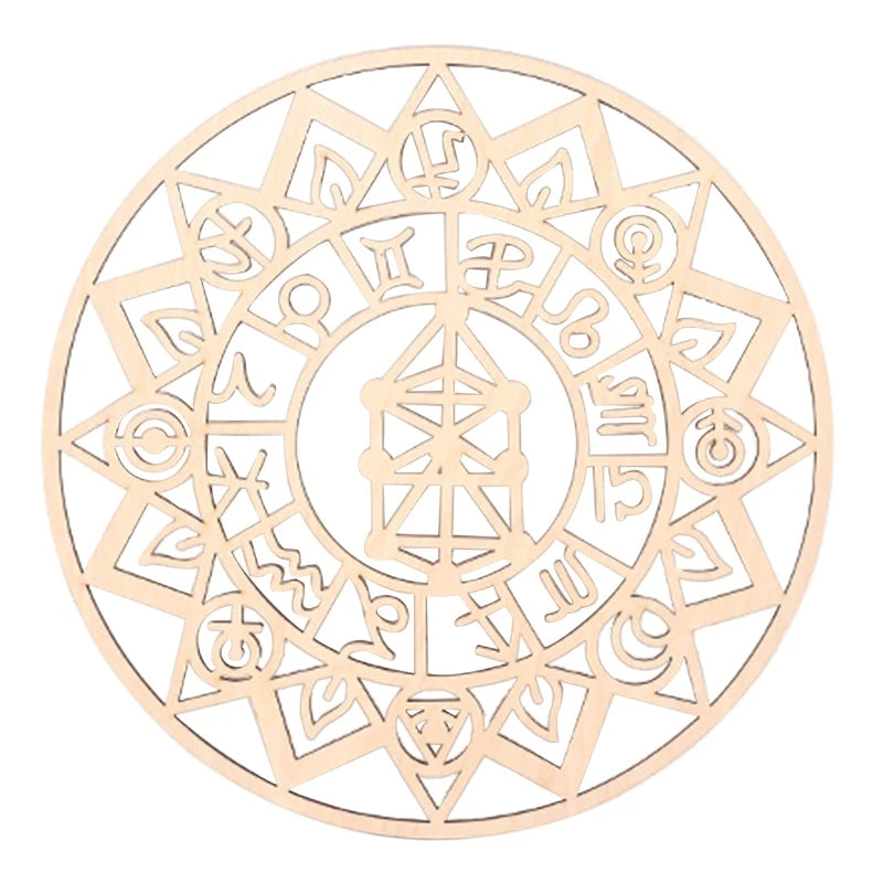 Tree of Life Wooden Wall Art Decor Hanging Crafts Hollow Ornament for Home Bedroom Living Room Decoration Housewarming A0KE