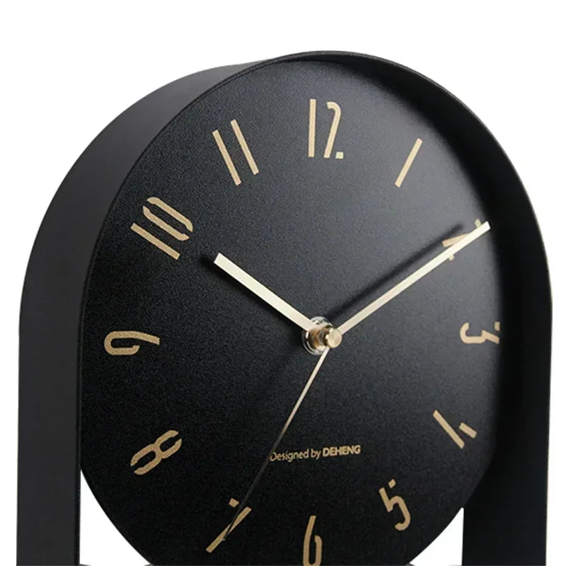 Bedroom Living Room Modern Decoration Single Pendulum Battery Driven Non Ticking Swinging Wall Clock