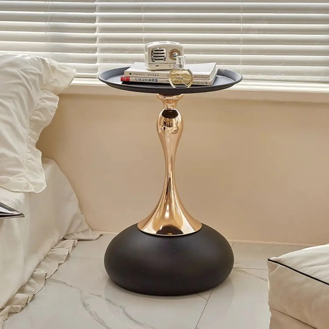 Coffee Table for Living Room Mermaid Style Side Table Nordic Balcony Household Round Table Home Decoration Garden Supplies