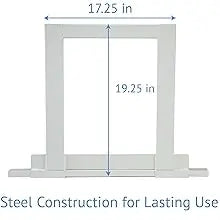 Air Conditioner Bracket - No Tools or Drilling Required - Heavy Duty Steel Holds 200 Pounds - Fits 19.25Hx17.25L Window