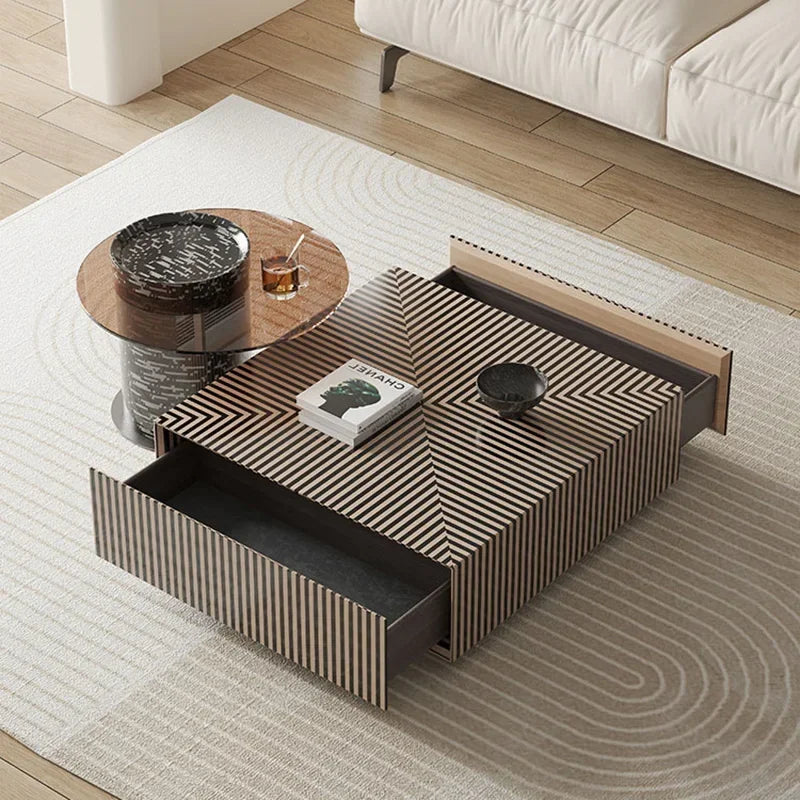 Designer Luxury Coffee Tables Living Room Magazine Organizer Nordic Gold Coffee Table Hallway Muebles De La Sala Home Furniture