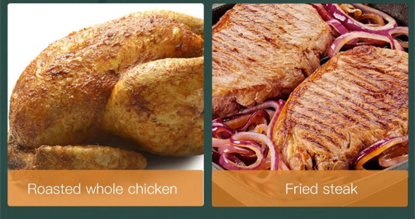 Home Smart Air Fryer Large Capacity Multifunctional Electric Fryer French Fry Machine Cooking Electric Oven Oven
