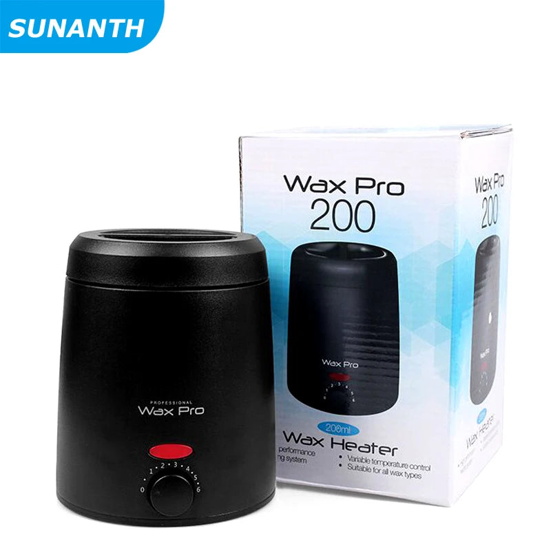 200ML Wax Heater Machine For Hair Removal Wax-Melting Pot Body Hair Remove With Packaging Box Waxing Kit Hair Removal Machine