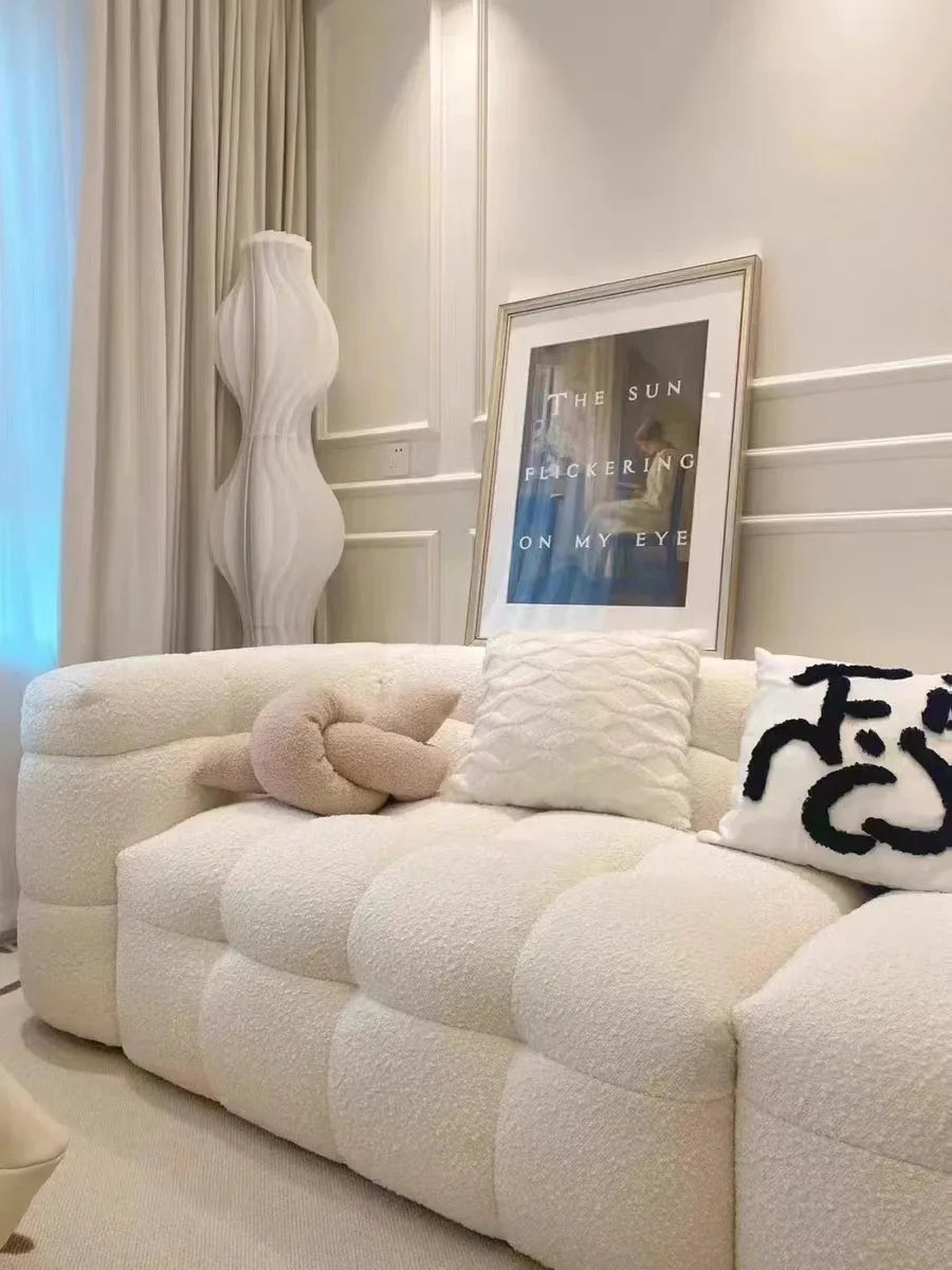 White European Living Room Sofa Filler Large Corduroy Bedroom Living Room Sofas Nordic Modern Salas Comprimidas Home Furniture
