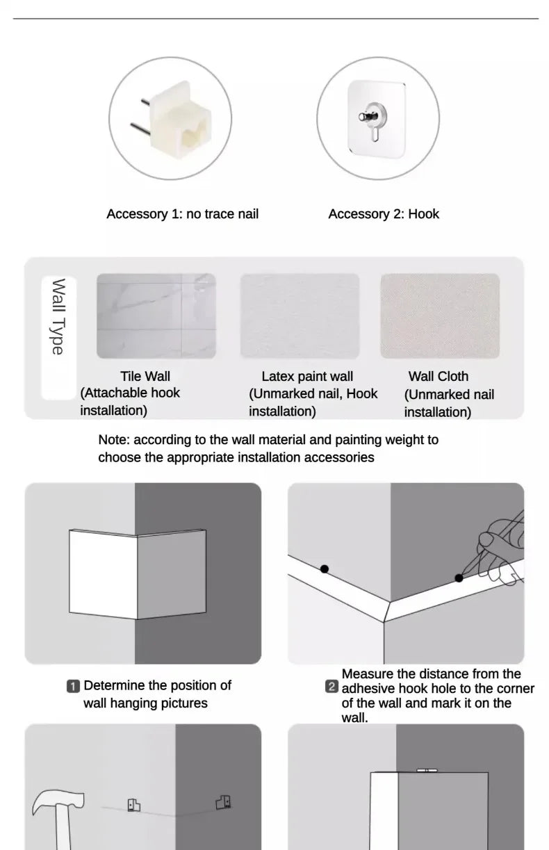 Double-sided Wall Clock Creative Living Room Mural Corner Corner Clocks Modern Art LED Light Wall Clock Hanging Decoration