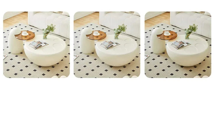 Living Room Unique Coffee Tables Cute Elegant White Classic Coffee Tables Round Nordic Muebles Para El Hogar Home Furniture