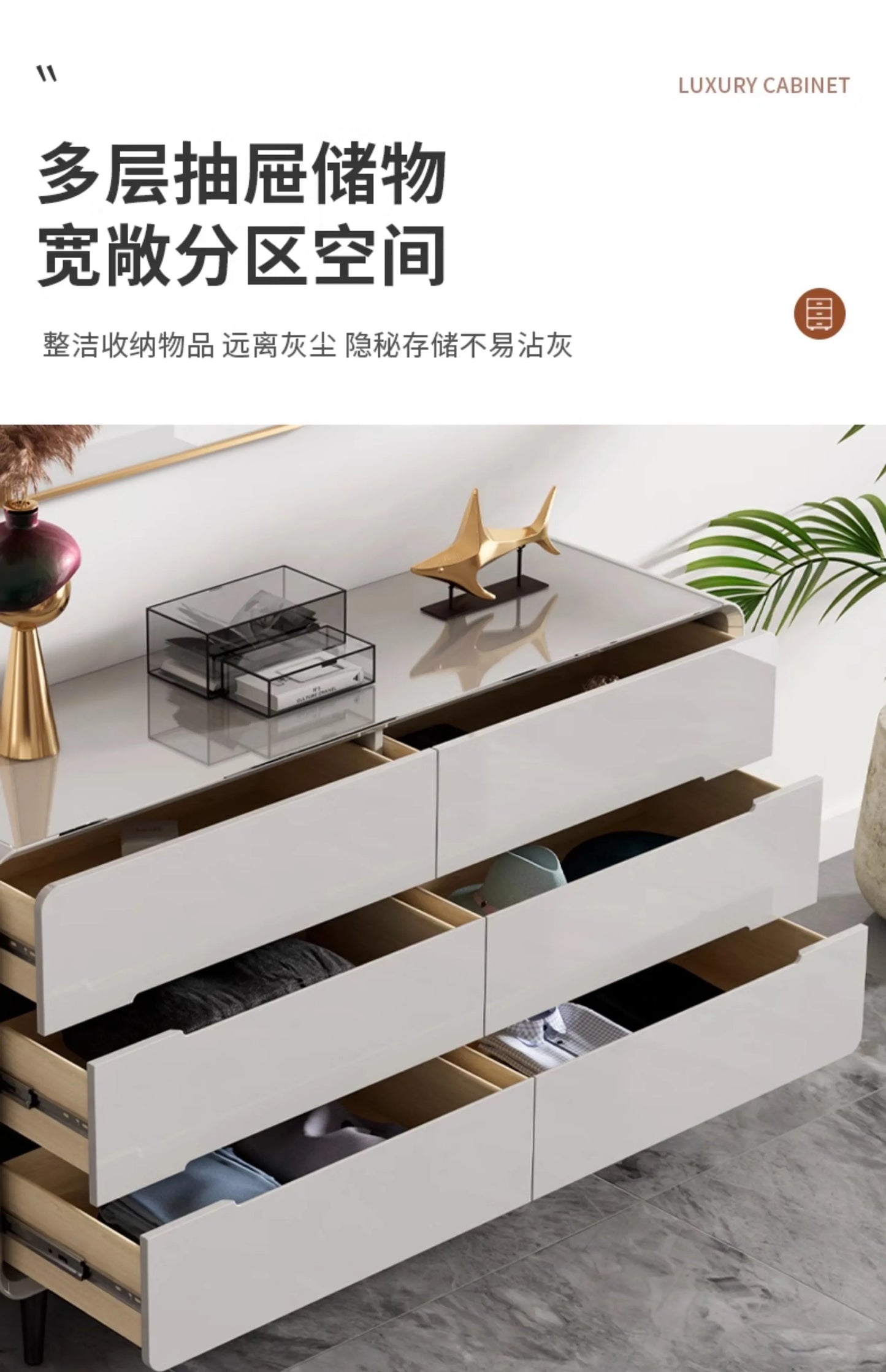 Vintage Trendy Cabinets Living Room Beauty Trendy Unique Elegant Display Cabinet Modern Nordic Vitrinas Expositor Home Furniture