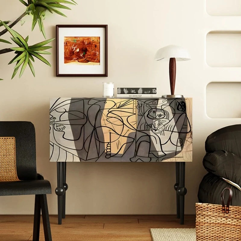 Modern Design Console Table Trendy Storage Premium Aesthetic Console Table Living Room Entrance Hall Tavolo Salotto Furniture