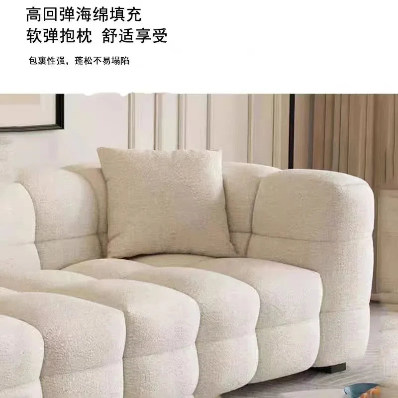 White European Living Room Sofa Filler Large Corduroy Bedroom Living Room Sofas Nordic Modern Salas Comprimidas Home Furniture