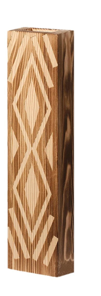 Bohemian Style Vase Wall Vase Dry Flower Vase Decoration Simulated Plant Wooden Vase Home Decoration