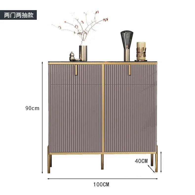 Fashion Modern Cabinets Living Room Storage Modern Open Space Saving Display Cabinet Trendy Big Vitrina Home Furniture