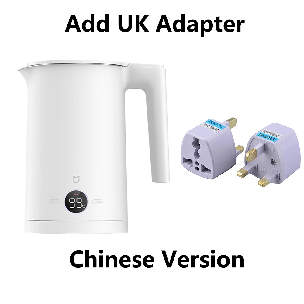 XIAOMI MIJIA Constant Temperature Electric Kettles P1, Quiet Edition LED Display Four Thermos Modes 220V Kettle Tea Coffee 1800W