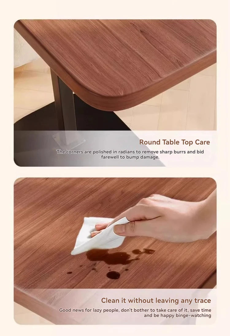 Mobile lifting coffee table, modern and simple household living room, sofa side table, tea table, bedside computer table