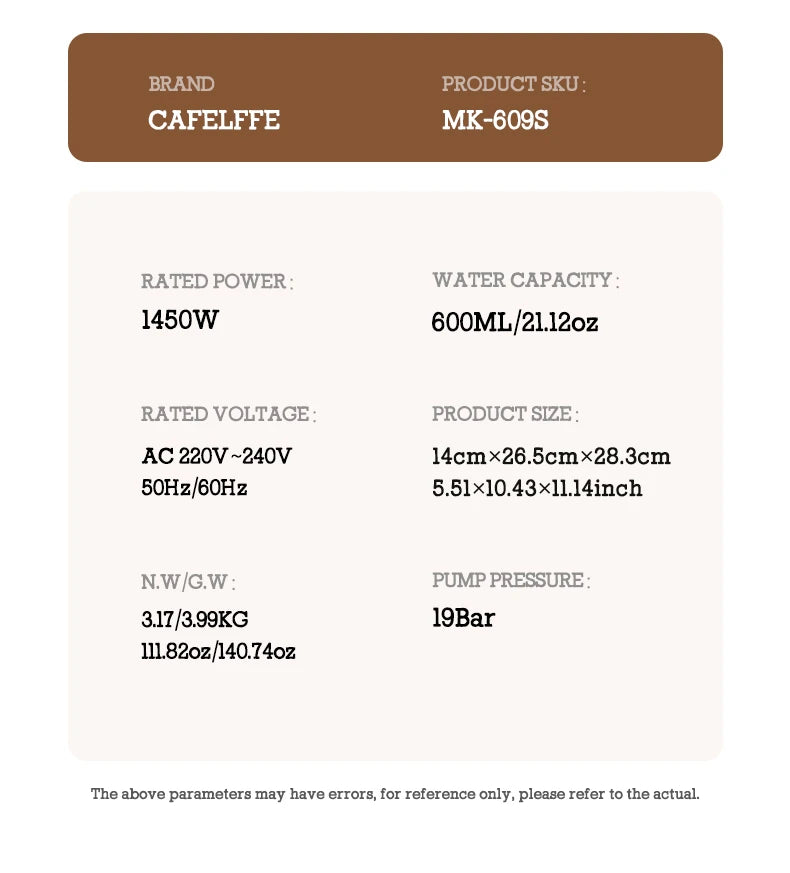CAFELFFE 4in1 Capsule Coffee Machine Hot/Cold Multiple Espresso Cafetera Cappuccino Coffee Maker Dolce Gusto Nespresso Powder 19