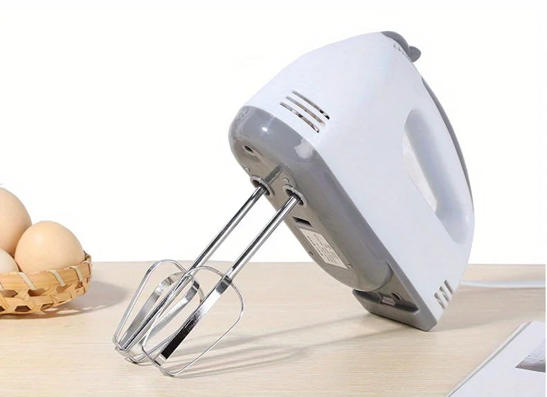 Electric Hand Mixer Kitchen Beater Spiral Whisk Stand Cake Baking Food Blender Egg Beater Cream Dough Hand Electric Mixer