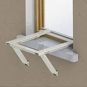 Air Conditioner Bracket - No Tools or Drilling Required - Heavy Duty Steel Holds 200 Pounds - Fits 19.25Hx17.25L Window