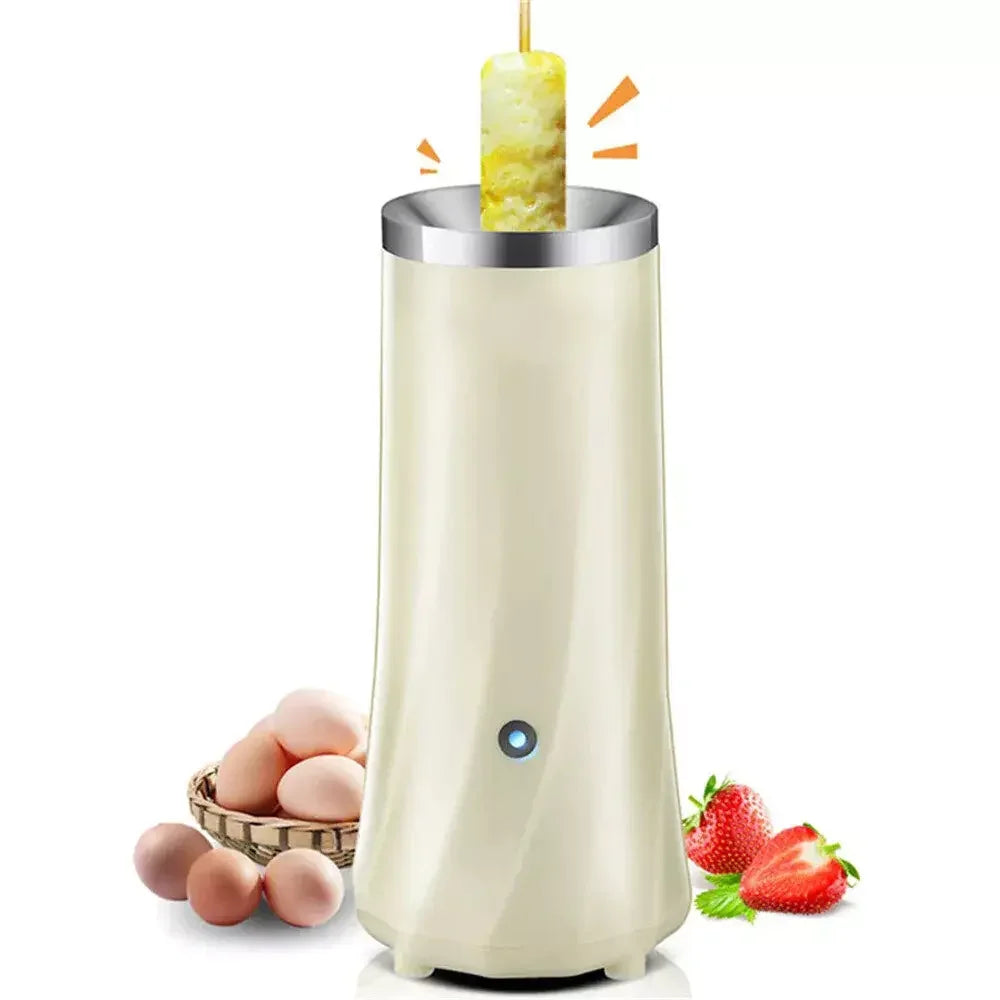 220V Electric Automatic Multifunctional Mini Egg Roll Maker Omelette Breakfast Egg Boiler Kitchen Cooking Tools Egg Cooker EU