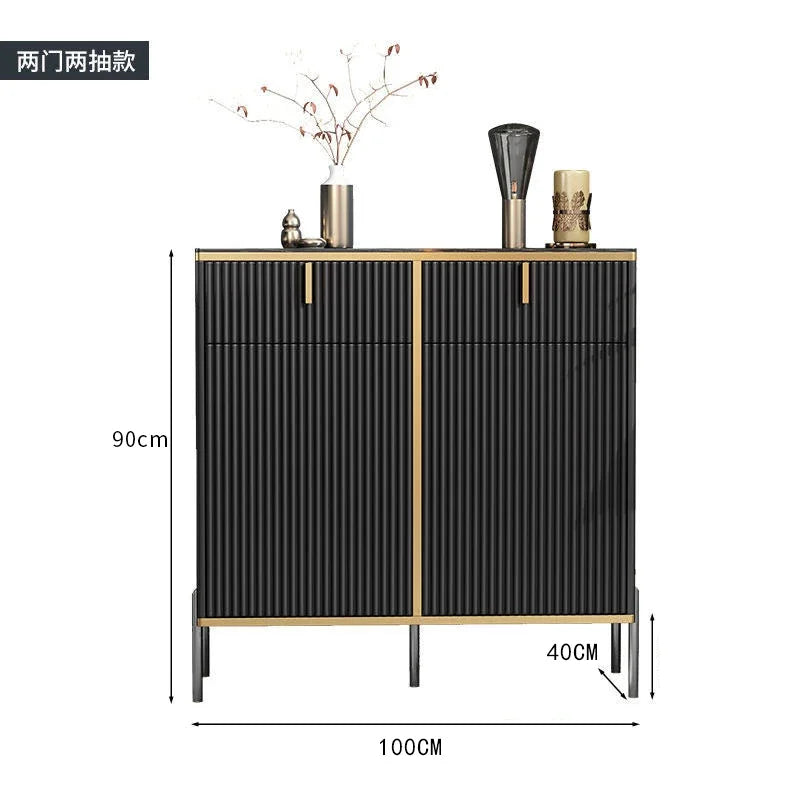 Fashion Modern Cabinets Living Room Storage Modern Open Space Saving Display Cabinet Trendy Big Vitrina Home Furniture
