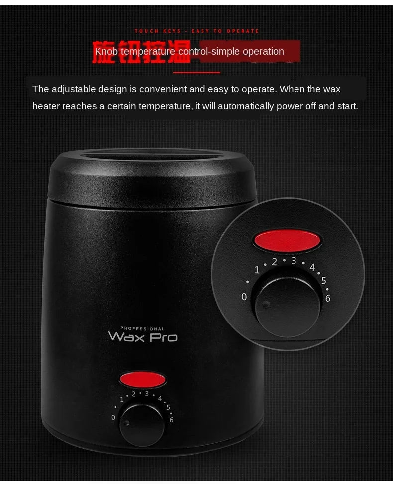 200ML Wax Heater Machine For Hair Removal Wax-Melting Pot Body Hair Remove With Packaging Box Waxing Kit Hair Removal Machine