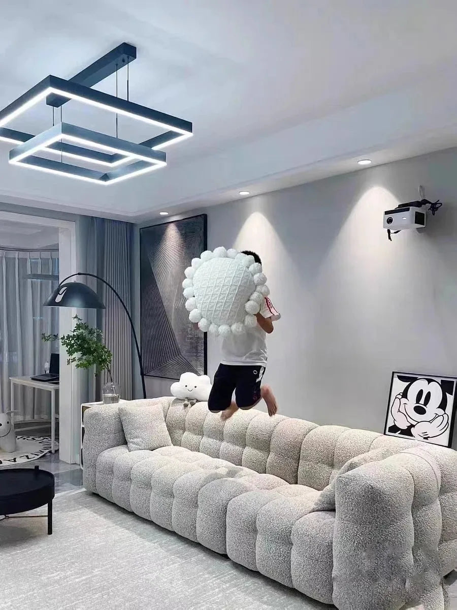 White European Living Room Sofa Filler Large Corduroy Bedroom Living Room Sofas Nordic Modern Salas Comprimidas Home Furniture