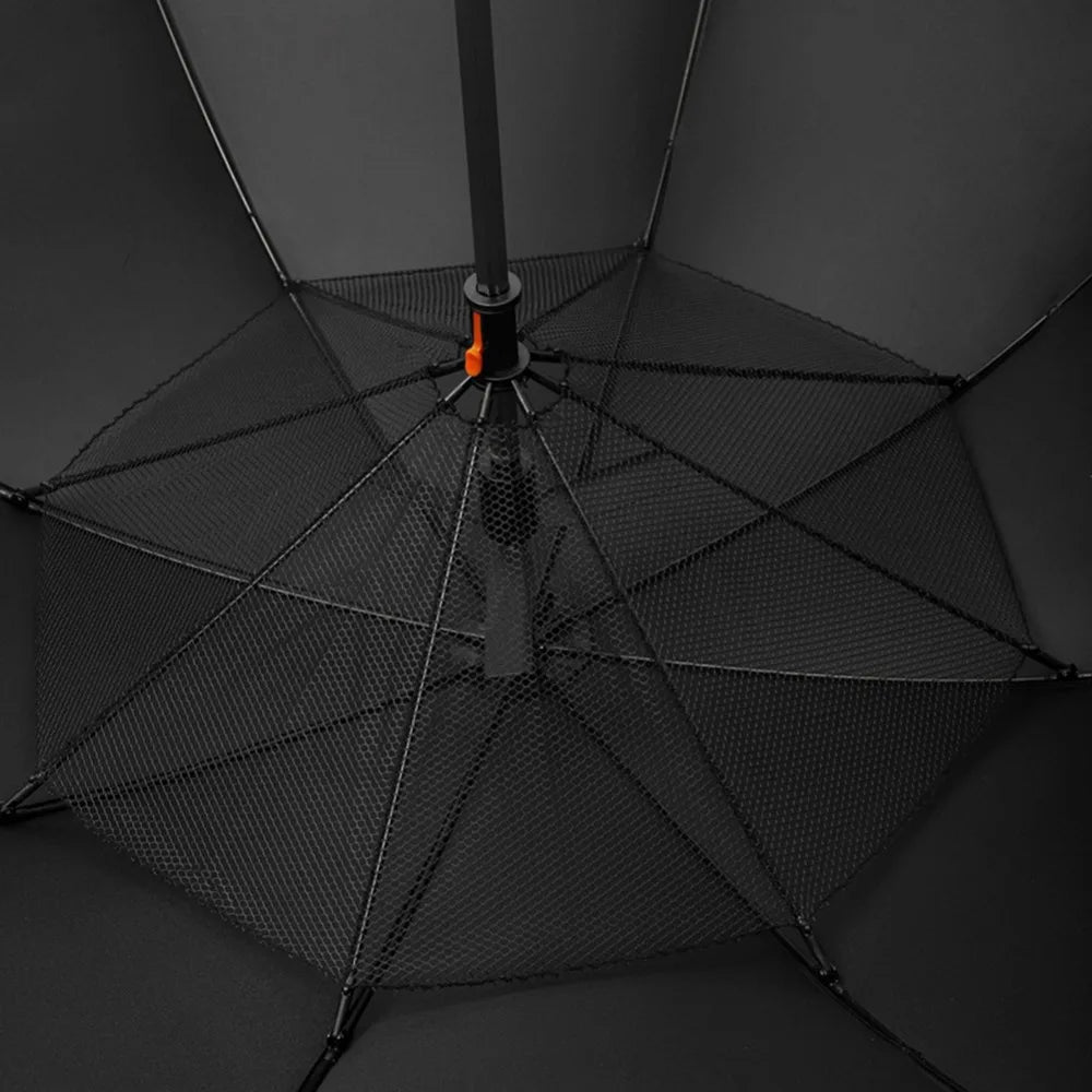 Sun Umbrella with Fan Misting,Portable Fan for UPF 50+ Sun,Cooling Umbrella,Summer Cooler for Outdoor Beach,Battery Powered