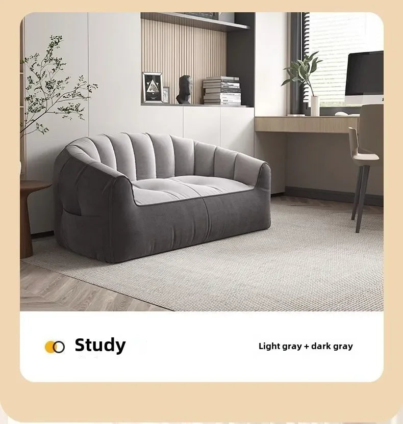 Modern Fashion Lazy Sofa Tatami Living Room Bedroom Balcony Double High end Small Sofa
