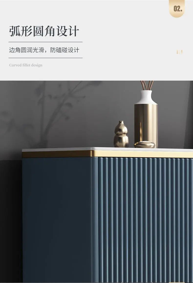 Fashion Modern Cabinets Living Room Storage Modern Open Space Saving Display Cabinet Trendy Big Vitrina Home Furniture