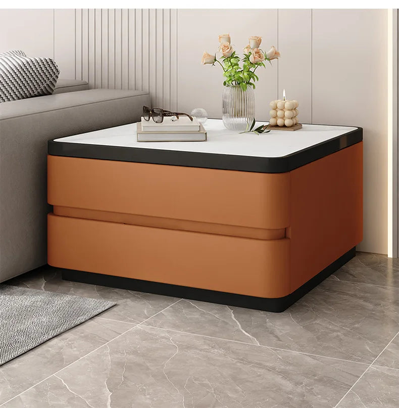 Design Minimalist Side Table Sofa Modern Elegant Unique Luxury Side Cabinets With Storage Mesita Auxiliar Furniture Living Room