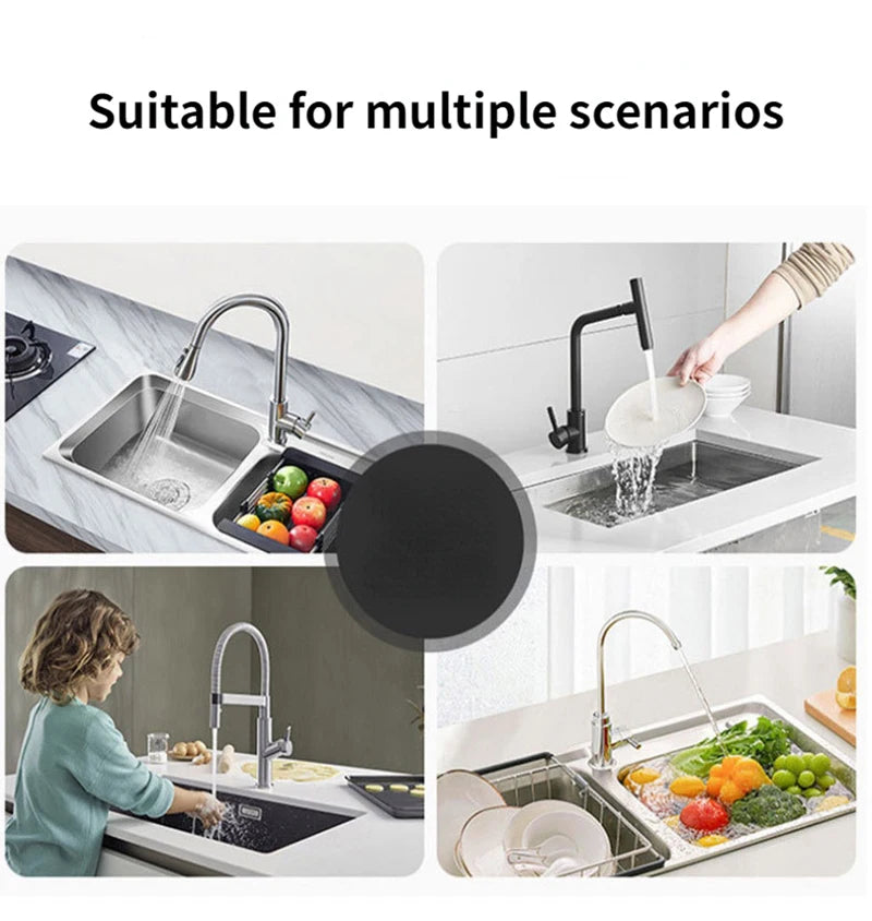 Convenient Silicone Countertop Protector Faucet Absorbent Pad Drip Catcher Mat Faucet Absorbent Mat Sink Splash Guard