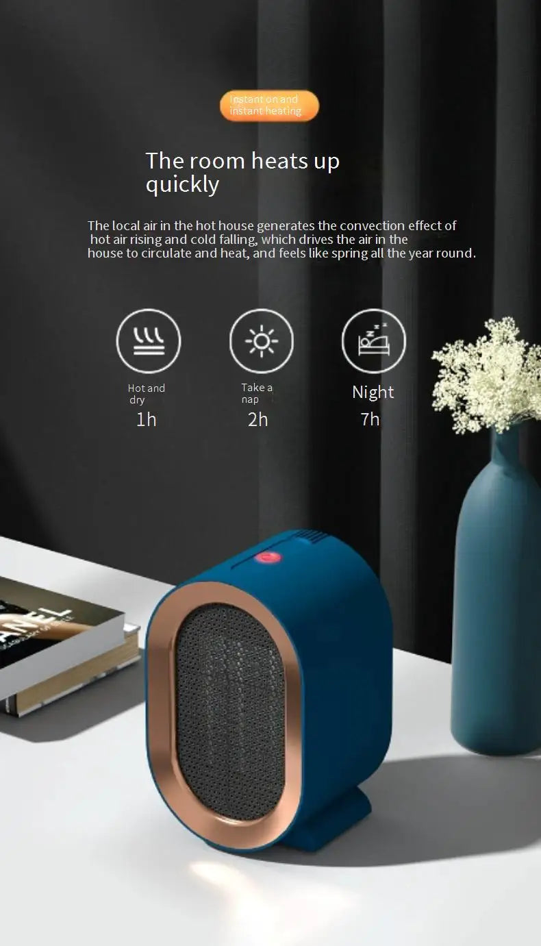 Heating Heater Household Warm Air Blower Small Electric Heater Portable Office Desktop Electric Heater