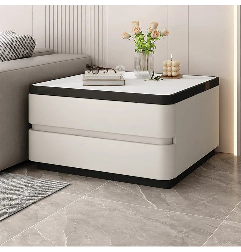 Design Minimalist Side Table Sofa Modern Elegant Unique Luxury Side Cabinets With Storage Mesita Auxiliar Furniture Living Room